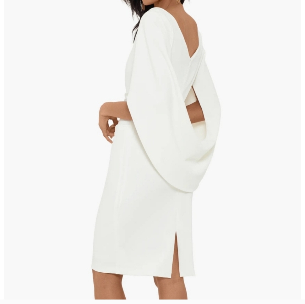 Betsy and Adams 3/4 length sleeve ruched front